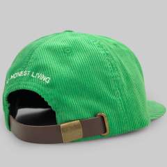 Snapback Cap - CMC-2072 ( Customize  Grey Corduroy Hat Embroidery Logo 6 Panel Corduroy Snapback Cap Factory)