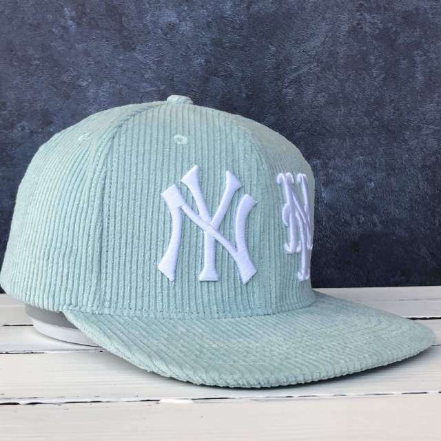 Snapback Cap - CMC-2066( Custom Light Blue 6 Panel Mesn Deep Crown Corudroy Hat Corduroy Snapback Cap Manufacturer )