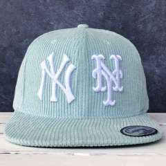 Snapback Cap - CMC-2066( Custom Light Blue 6 Panel Mesn Deep Crown Corudroy Hat Corduroy Snapback Cap Manufacturer )