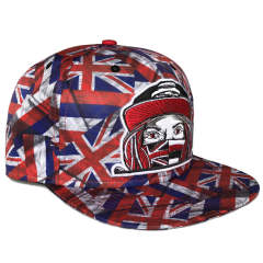Snapback Cap - CMC-2122 ( Hip Hop Custom Design Hawaii Sublimation Printing Deep Crown 6 Panel Snapback Cap Hat Supplier )