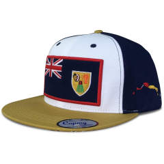 Snapback Cap CMC-2094 - Custom Dark Grey 3D Embroidery Logo, Middle Crown Profile, 6-Panel Snapback Hat Factory