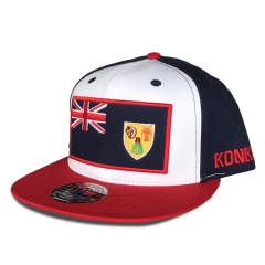 Snapback Cap CMC-2094 - Custom Dark Grey 3D Embroidery Logo, Middle Crown Profile, 6-Panel Snapback Hat Factory
