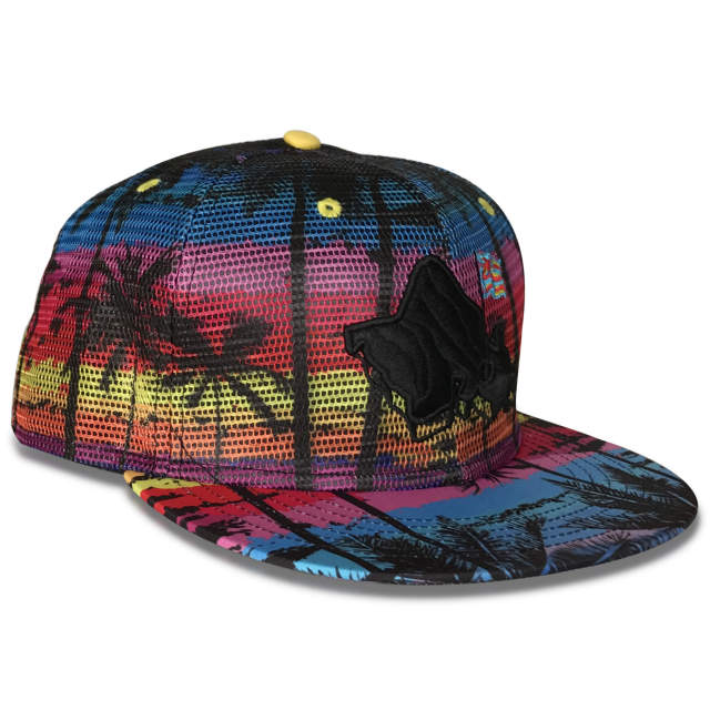 Snapback Cap - CMC-2122 ( Hip Hop Custom Design Hawaii Sublimation Printing Deep Crown 6 Panel Snapback Cap Hat Supplier )