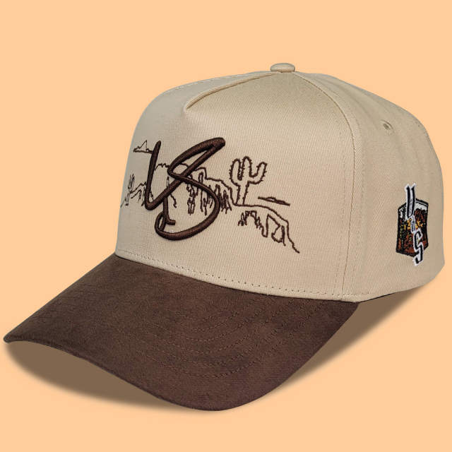 Baseball Cap - CMC-1100(100% Cotton Brown Cotton With Dark Brown Suede Visor Two Tone Edition 9forty A Frame Baseball Cap Supplier)