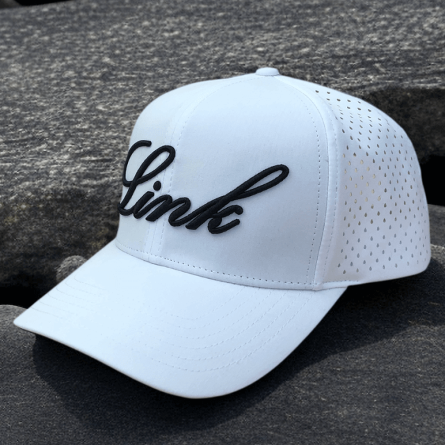 Baseball Cap - CMC-1069 (Custom Logo Waterproof Running Hat Golf Hat Performance Sport Laser Cut Hole Perforated Trucker Baseball Cap)