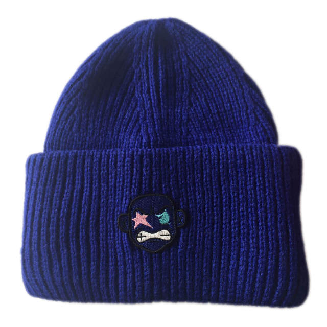 Beanie Hat - CMC-5011 (Custom Winter Cap Knitted Jacquard Embroidery Logo Warm 100% Acrylic Wool  Beanie Hat Manufacturer )