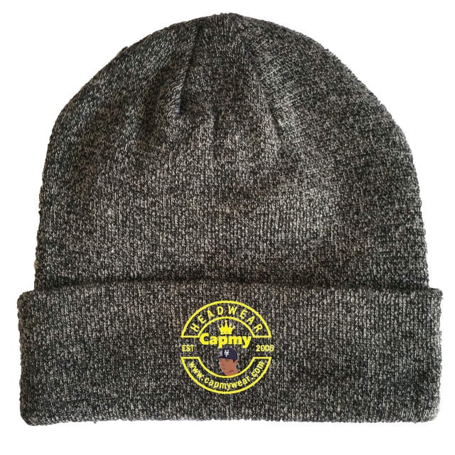 Beanie Hat - CMC-5030 (Custom Winter Cap Knitted Jacquard Embroidery Logo Warm 100% Acrylic Wool  Beanie Hat Manufacturer )