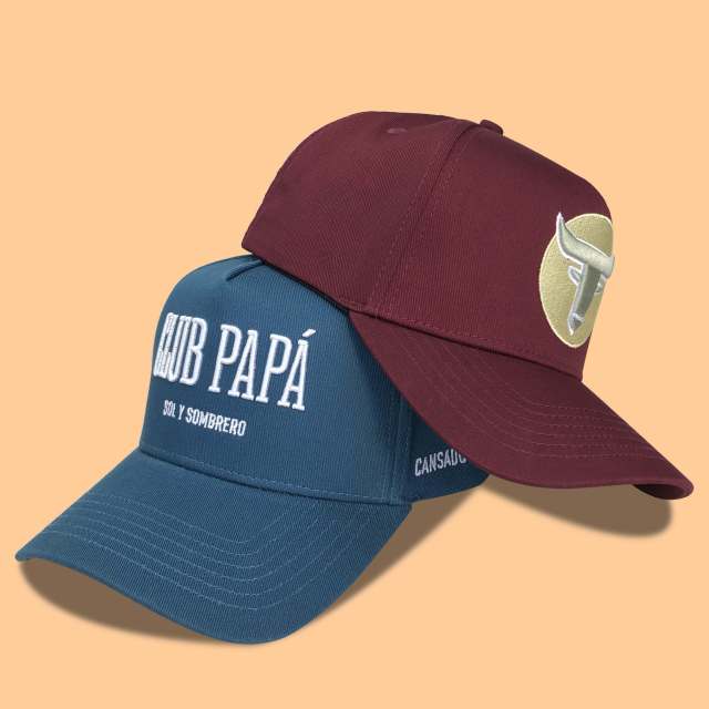 Baseball Cap - CMC-1103 (Hig Grade 100% Cotton Design Blue Embroidered 5 Panel Hat  9forty A Frame Baseball Cap Factory )