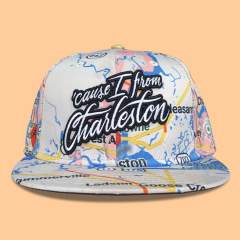 Snapback Cap - CMC-2148 ( New Design Sublimation Printing Middle Crown Men's 6 Panel Snapback Cap Hat Manufacturer)