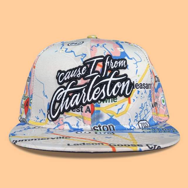 Snapback Cap - CMC-2148 ( New Design Sublimation Printing Middle Crown Men's 6 Panel Snapback Cap Hat Manufacturer)