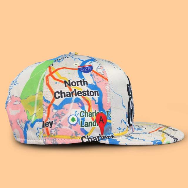Snapback Cap - CMC-2148 ( New Design Sublimation Printing Middle Crown Men's 6 Panel Snapback Cap Hat Manufacturer)