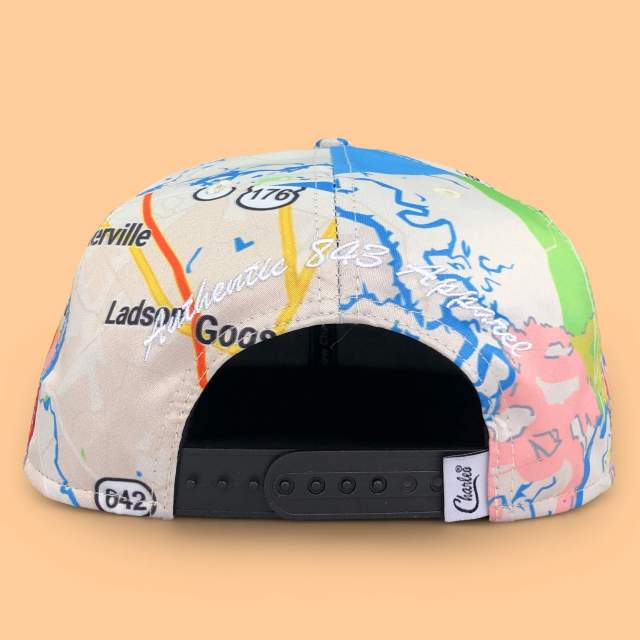 Snapback Cap - CMC-2148 ( New Design Sublimation Printing Middle Crown Men's 6 Panel Snapback Cap Hat Manufacturer)