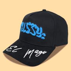 Baseball Cap - CMC-1126 (Custom 100% Black Suede Crown 9forty A Frame Suede Dandy Hats Style Mens Baseball Cap Manufacturer )