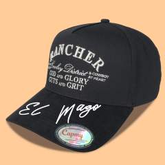 Baseball Cap - CMC-1126 (Custom 100% Black Suede Crown 9forty A Frame Suede Dandy Hats Style Mens Baseball Cap Manufacturer )