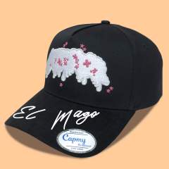 Baseball Cap - CMC-1126 (Custom 100% Black Suede Crown 9forty A Frame Suede Dandy Hats Style Mens Baseball Cap Manufacturer )
