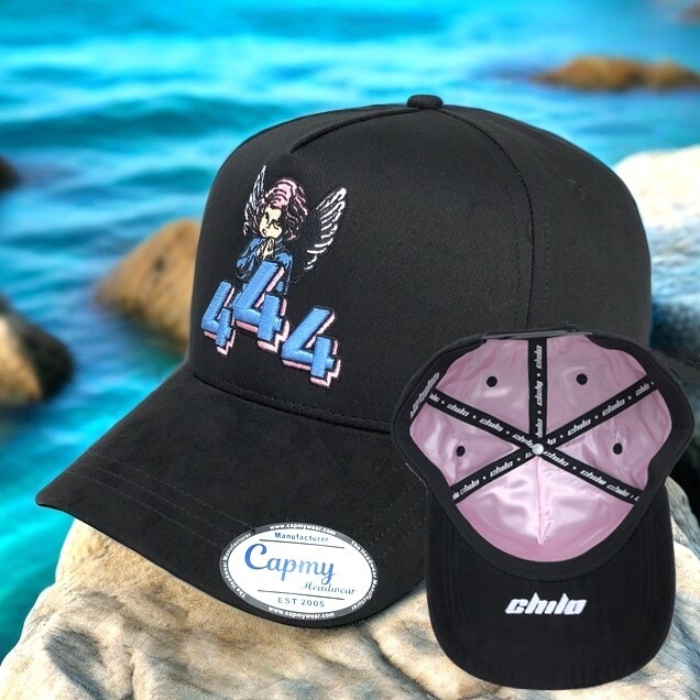 Baseball Cap - CMC-1148 (Custom 100% Black Suede Crown 9forty A Frame Suede Dandy Hats Style Mens Baseball Cap Manufacturer )
