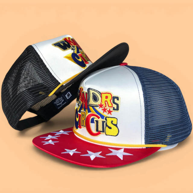 Snapback Cap - CMC-2152 ( High Quality Two Tone Satin Middle  Crown 5 Panel Snapback Cap Hat Supplier)