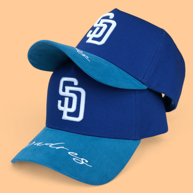 Baseball Cap - CMC-1192 (Customize Two Tone 5 Panel 100% Polyester Sports Hat White Black 3D Embroidery Logo A Frame Baseball Caps)