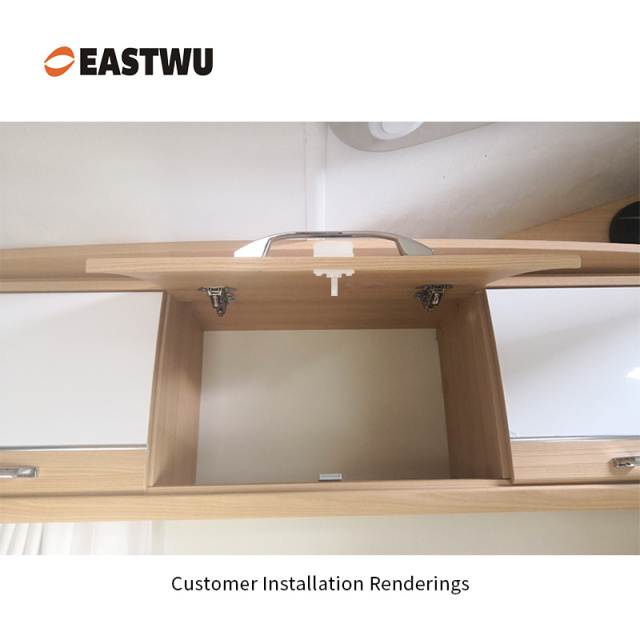 Brushed Nickel Metal Locking Mechanism Cut Out:φ19mm