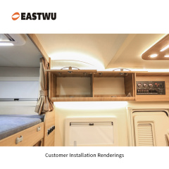 Soft Close Caravan RV Trailer Cabinet Cupboard Hinges Cold-rolled steel No Drilling Without cup Opening Angle 90°