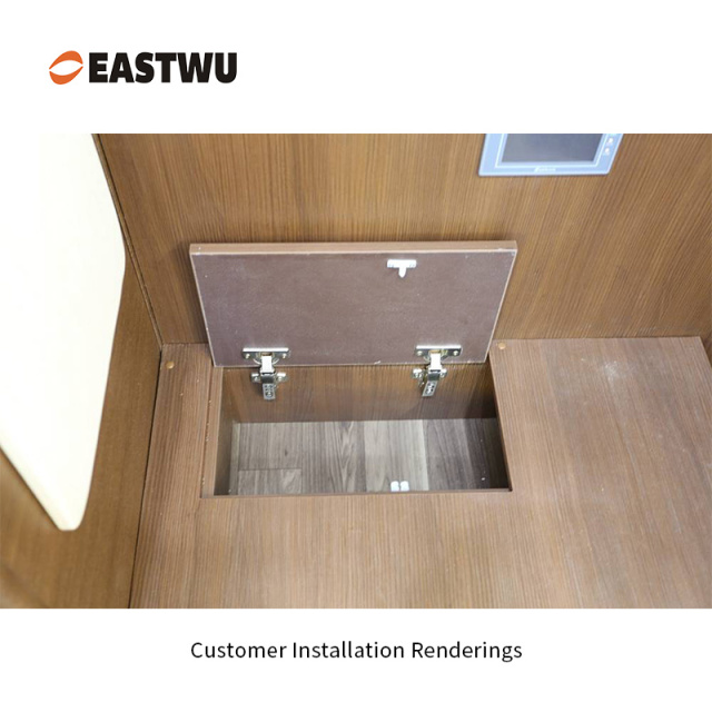 Big bend Nickel Clip-on Soft Close Cabinet Hinge SUS201&SUS304 Embed Opening Angle 105°