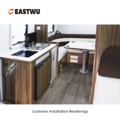 Chrome LED Entry Door Handle C.C.260mm Power 1W Voltage 12V