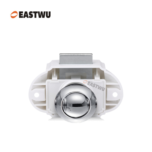 Caravan Campervan RV Push locks Kitchen Cupboard Cabinet Drawer Hardware Pulls Knobs Handles Catches Keyless Large Push button Latch Lock Cut Out 26mm