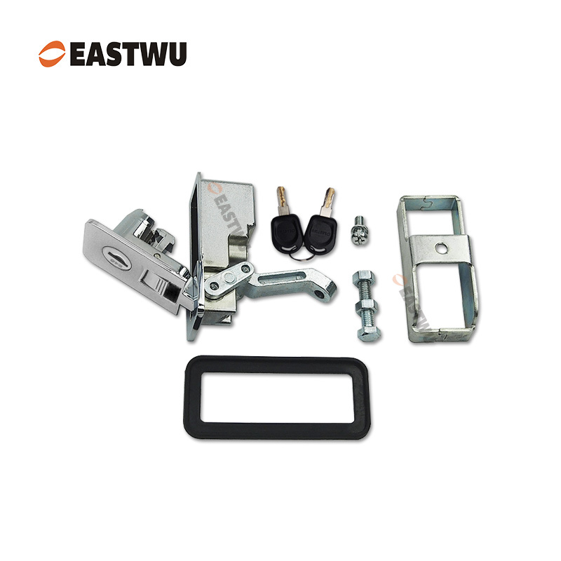 Chrome Keyed Alike Trailer Tool Box Large Compression Lock Cut Out 95*45mm