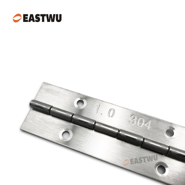 Width 30mm Length 1800mm Nickel Stainless Steel Long Piano Hinge Thickness 1.0mmm