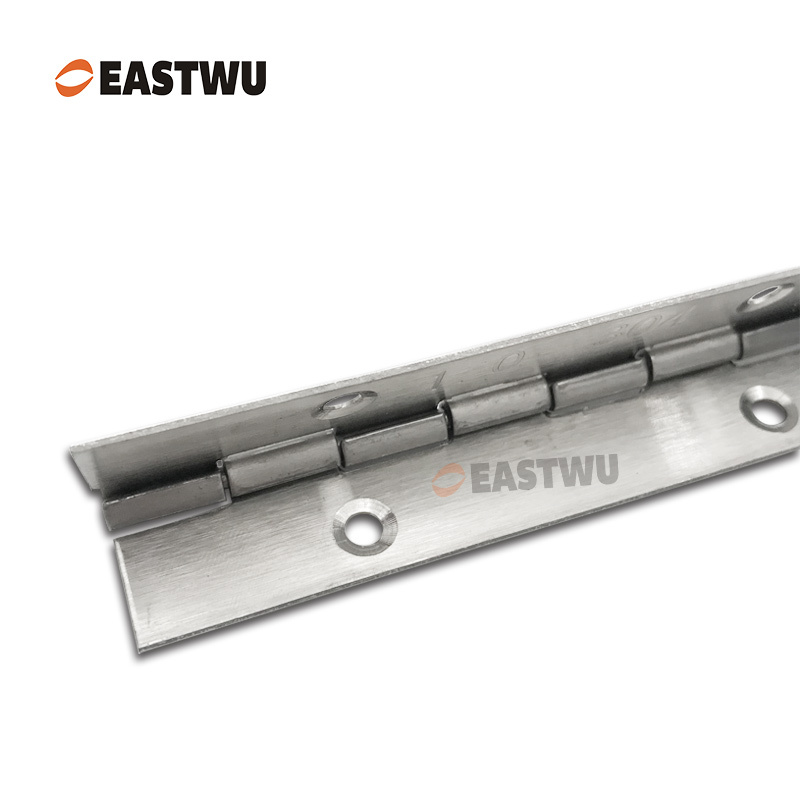 Width 30mm Length 1800mm Nickel Stainless Steel Long Piano Hinge Thickness 1.0mmm