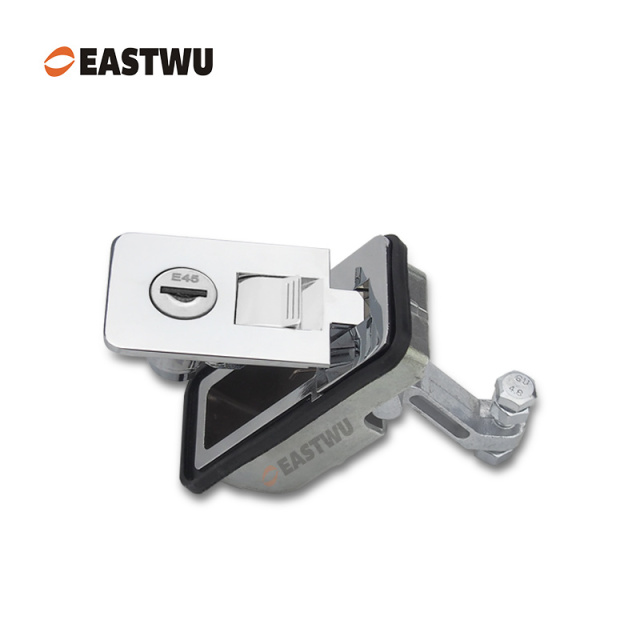 Chrome Keyed Alike Trailer Tool Box Large Compression Lock Cut Out 95*45mm