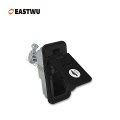 Matt Black Keyed Alike Trailer Tool Box Large Compression Lock Pressure Lever Lock