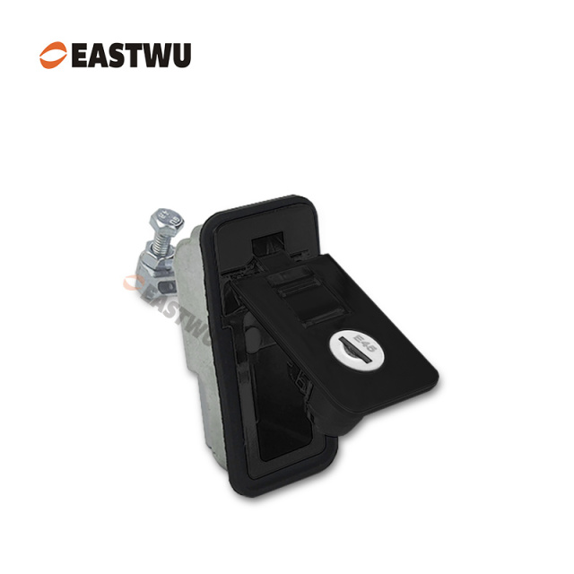 Matt Black Keyed Alike Trailer Tool Box Large Compression Lock Pressure Lever Lock