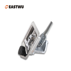 SUS304 Keyed Alike Trailer Lock Cut Out 102*93mm