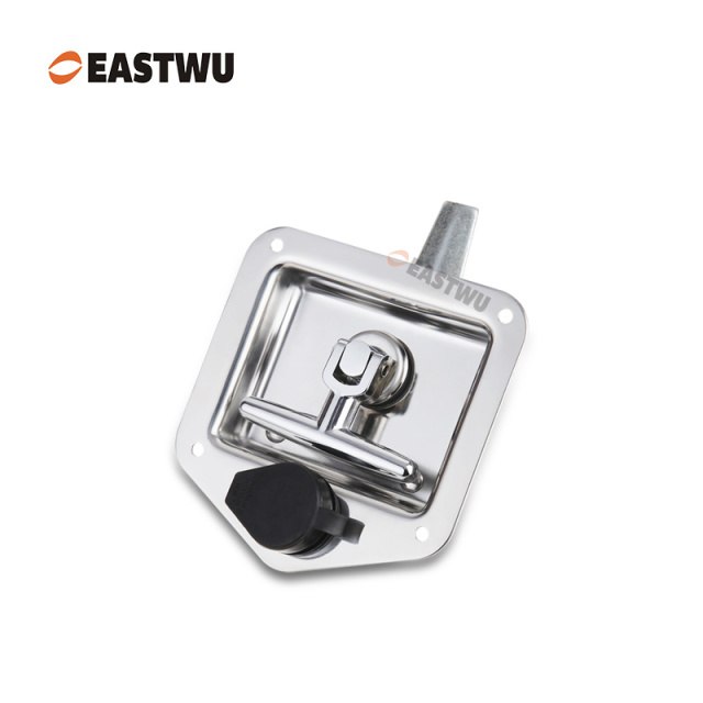 SUS304 Keyed Alike Trailer Lock Cut Out 102*93mm