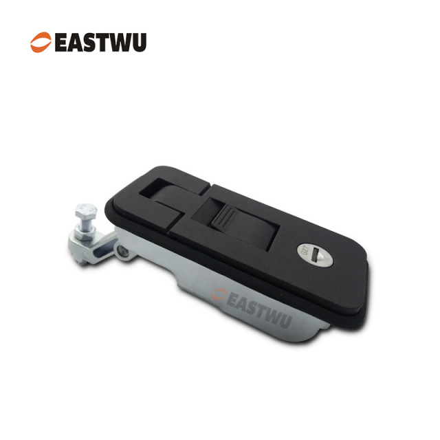 Matt Black Keyed Alike Trailer Tool Box Large Compression Lock Pressure Lever Lock