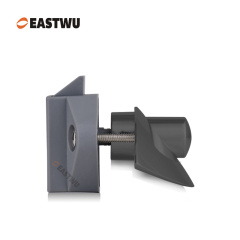 Matt Black Zinc Alloy Pull Type Cupboard Door Metal Handle Lock