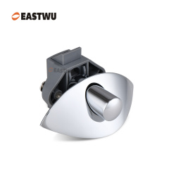 Chrome Zinc Alloy Pull Type Cupboard Door Metal Handle Lock