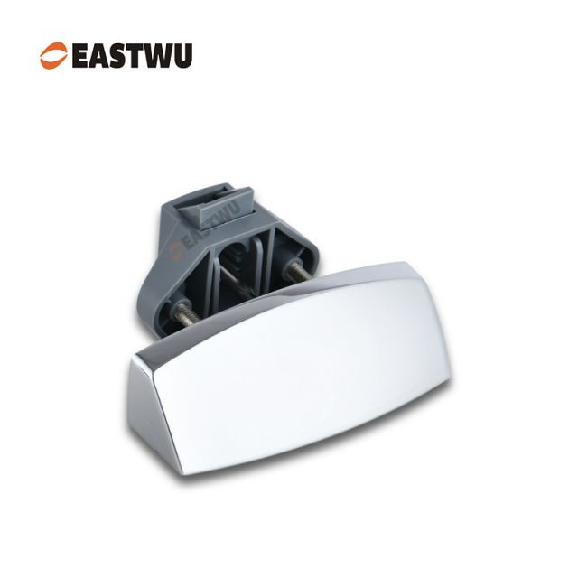 Chrome Zinc Alloy Pull Type Cupboard Door Metal Handle Lock