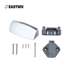 Chrome Zinc Alloy Pull Type Cupboard Door Metal Handle Lock