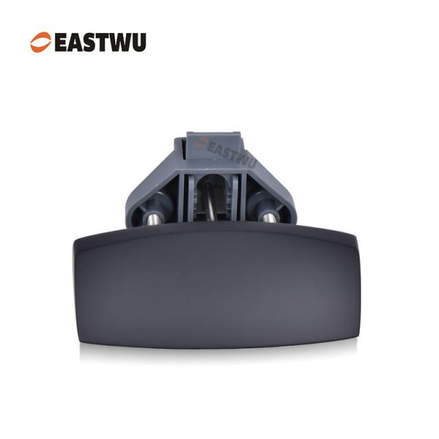 Matt Black Zinc Alloy Pull Type Cupboard Door Metal Handle Lock