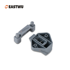 Matt Black Zinc Alloy Pull Type Cupboard Door Metal Handle Lock