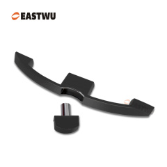 Matt Black Zinc Alloy Push Type Cupboard Door Metal Handle Lock C.C.160mm