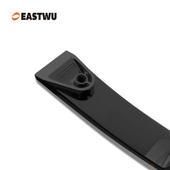 Matt Black Zinc Alloy Push Type Cupboard Door Metal Handle Lock