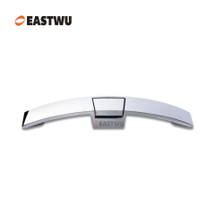 Chrome Zinc Alloy Push Type Cupboard Door Metal Handle Lock