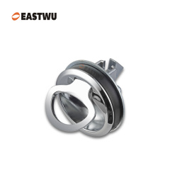 Chrome Zinc Alloy Toolbox Lock Cut Out φ38mm