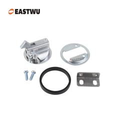 Chrome Zinc Alloy Toolbox Lock Cut Out φ38mm