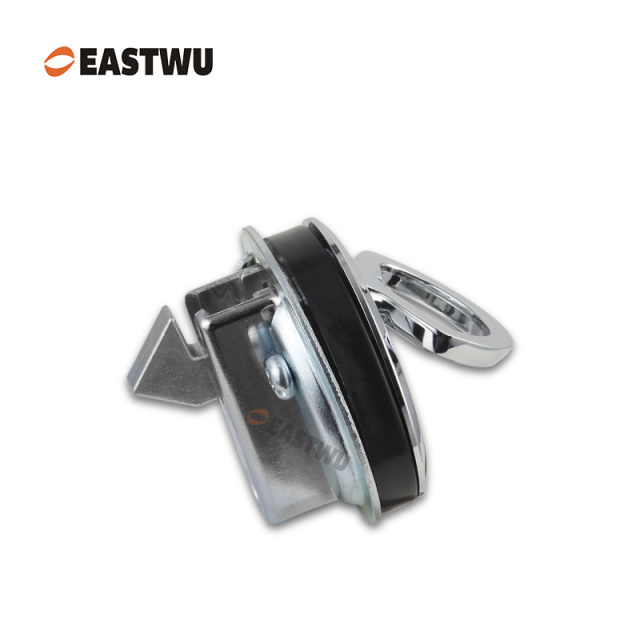 Chrome Zinc Alloy Toolbox Lock Cut Out φ38mm