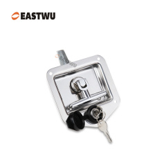 SUS304 Keyed Different Trailer Lock Cut Out 102*93mm