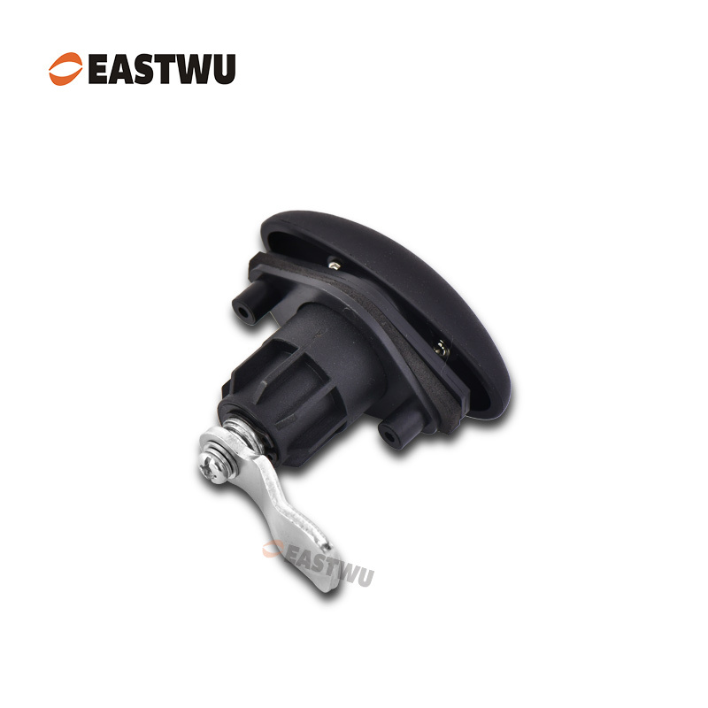 Matt Black Zinc Alloy&Nylon Keyed Different RV Cabin Compression Lock